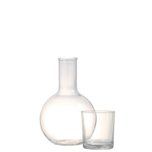 BALL CARAFE w/CUP 1L