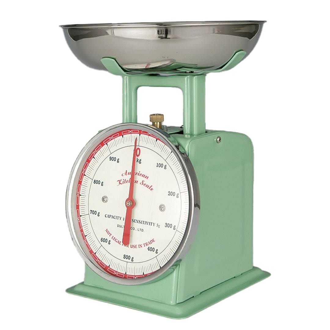 AMERICAN KITCHEN SCALE GREEN