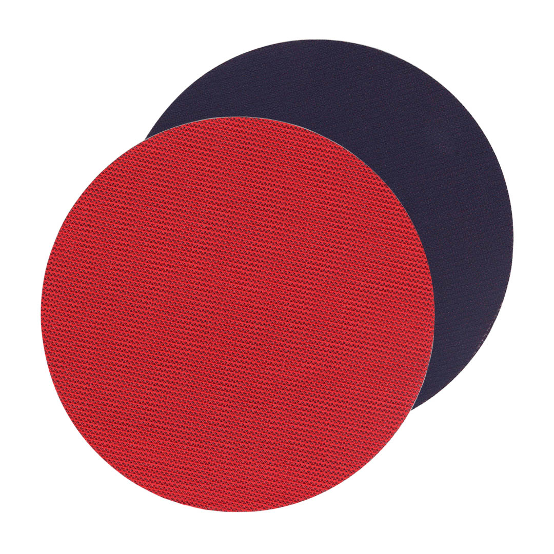 PLACE MAT ROUND RED×BLUE