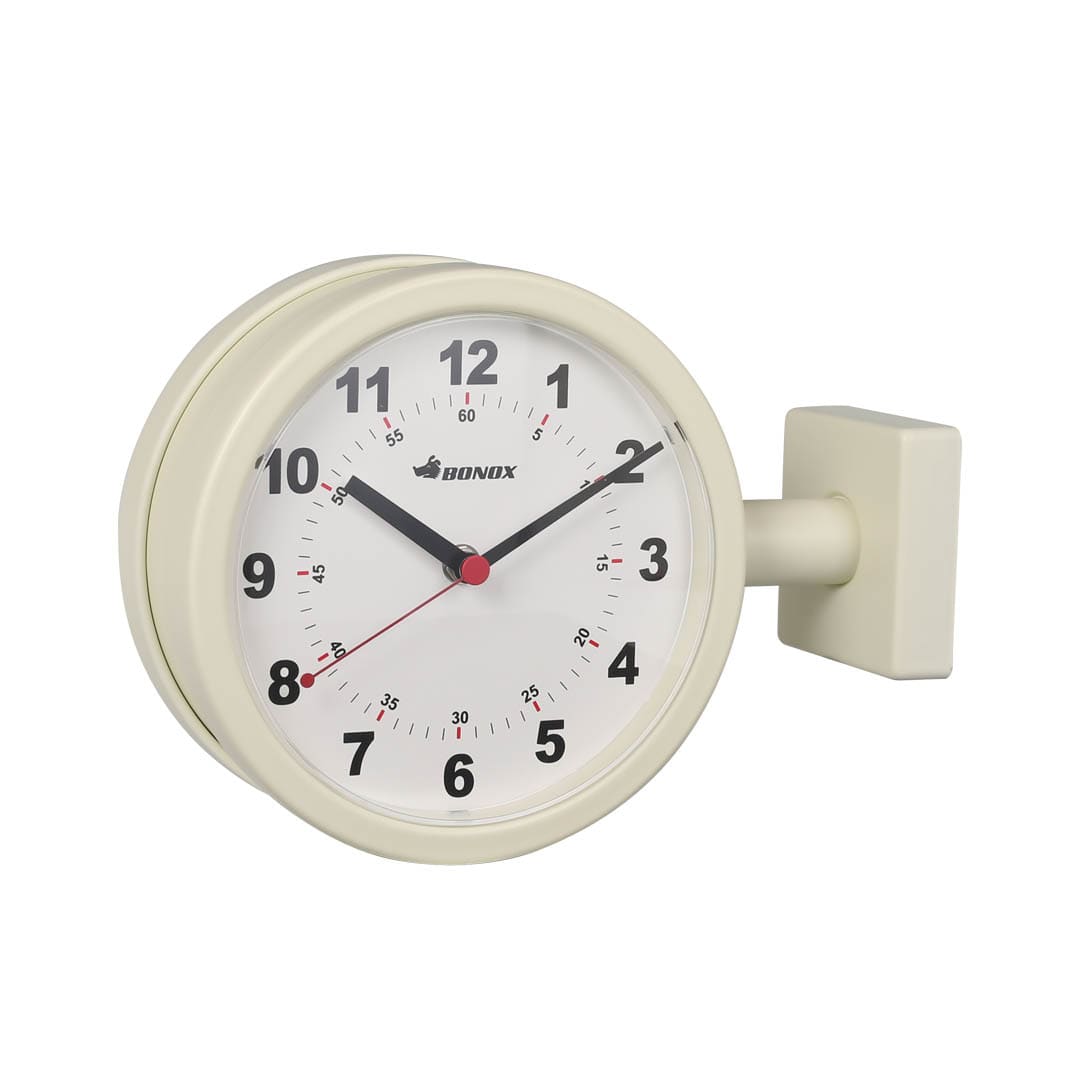 DOUBLE FACE CLOCK 170D IVORY