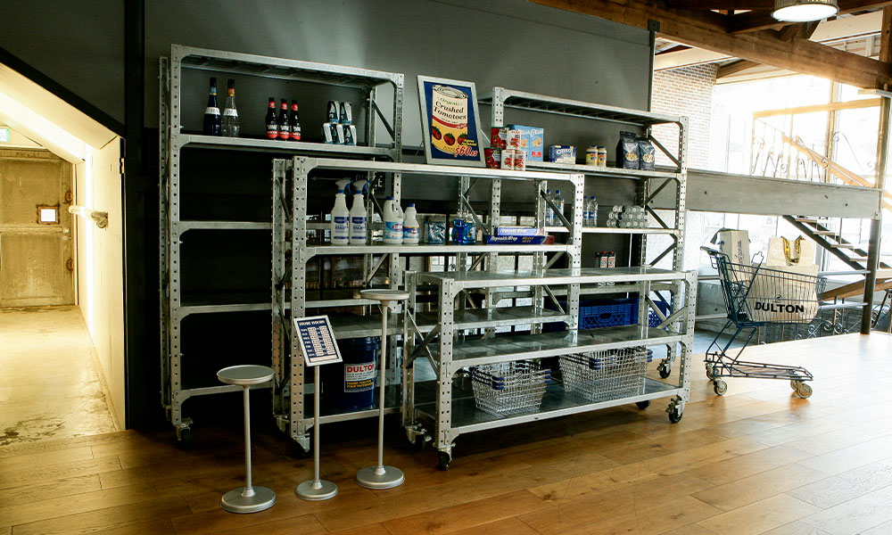 GALVANIZED SHELF