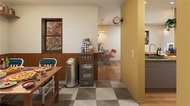 DH DINER DININGの内装イメージ