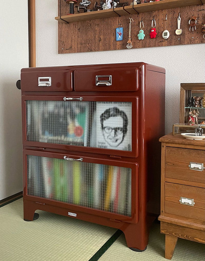 2 レイヤー キャビネット
