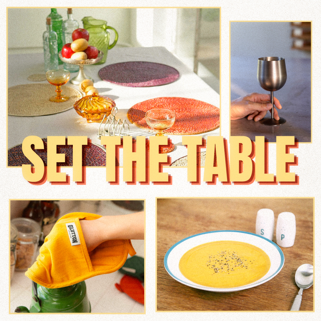 SET THE TABLE