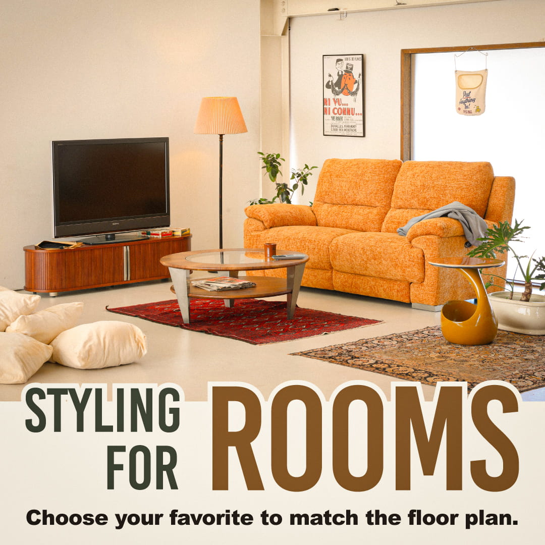 STYLING FOR ROOMS