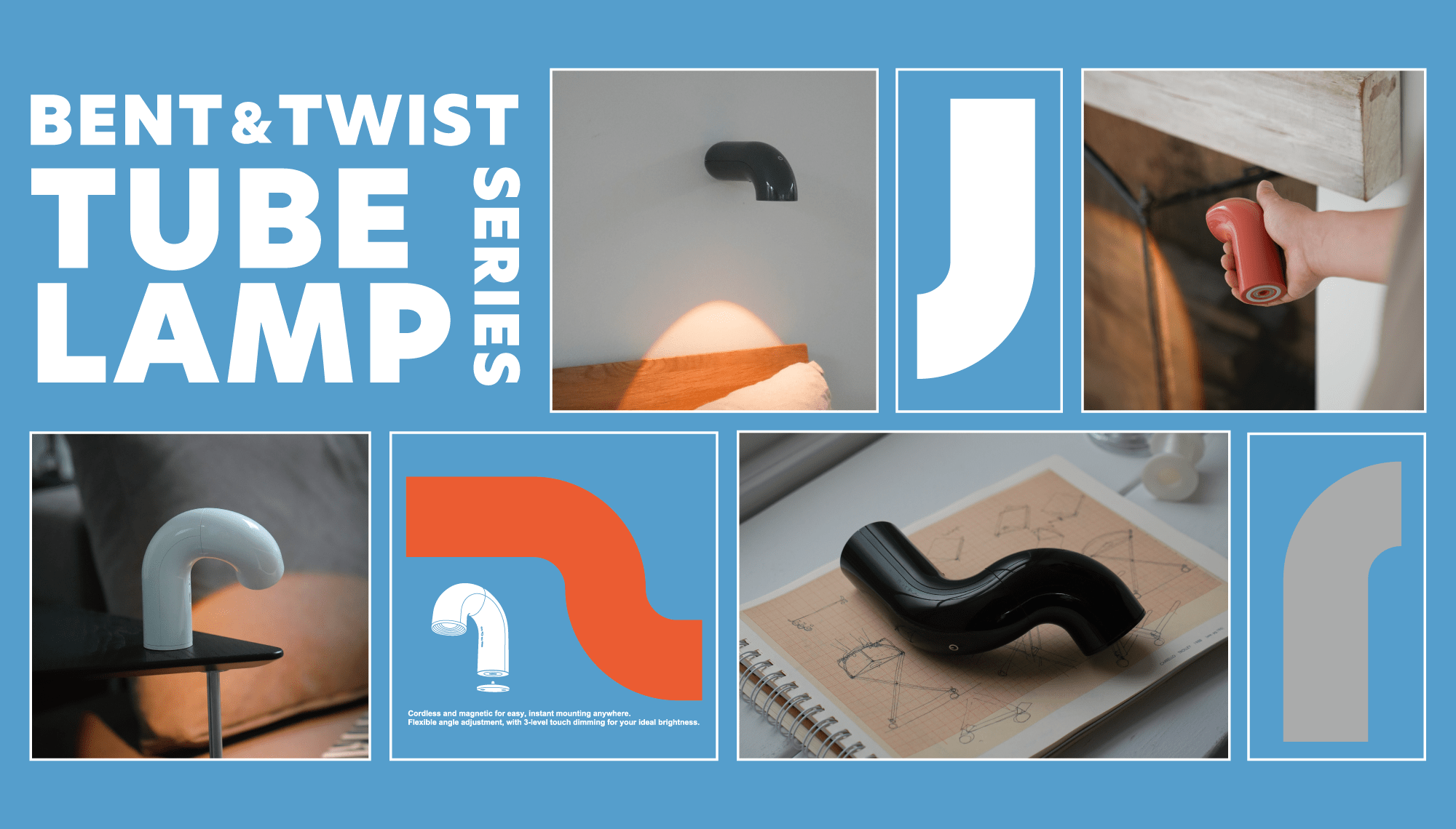 BENT & TWIST TUBE LAMP SERIES