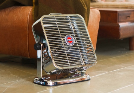 AIR CIRCULATOR CHROME/BLACK