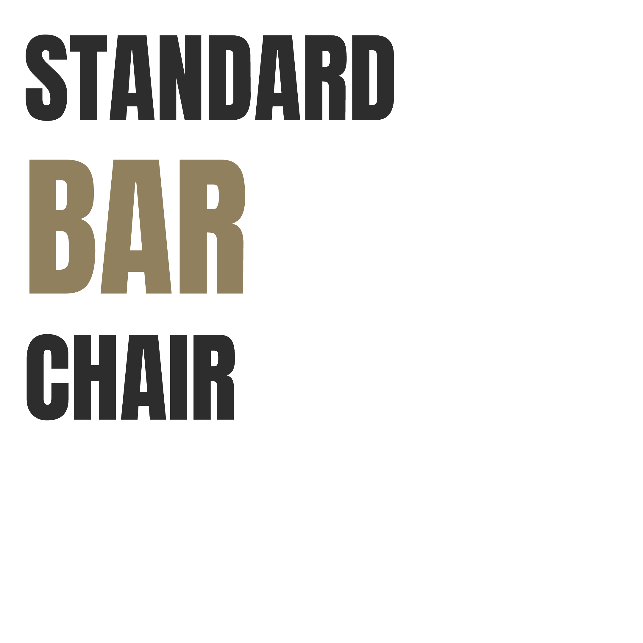STANDARD BAR CHAIR