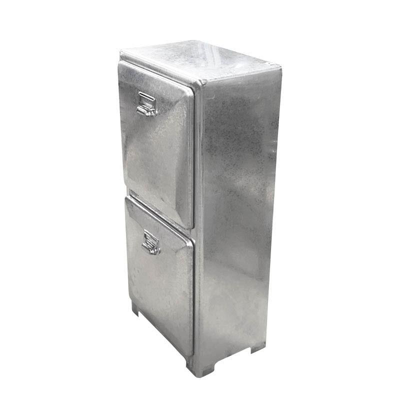 DULTON ONLINE SHOP | TRASH CAN DOUBLE DECKER GALVANIZED(GALVANIZED