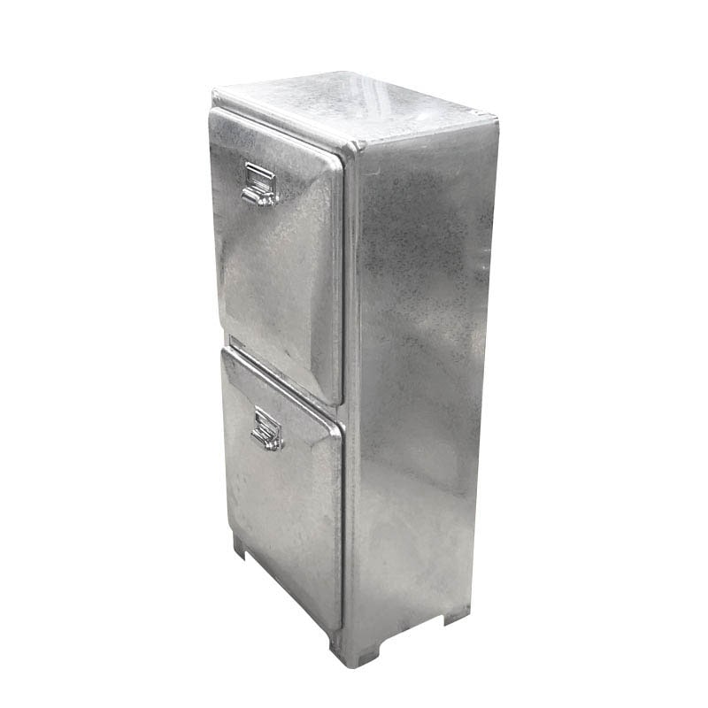 DULTON ONLINE SHOP | TRASH CAN DOUBLE DECKER GALVANIZED(GALVANIZED 