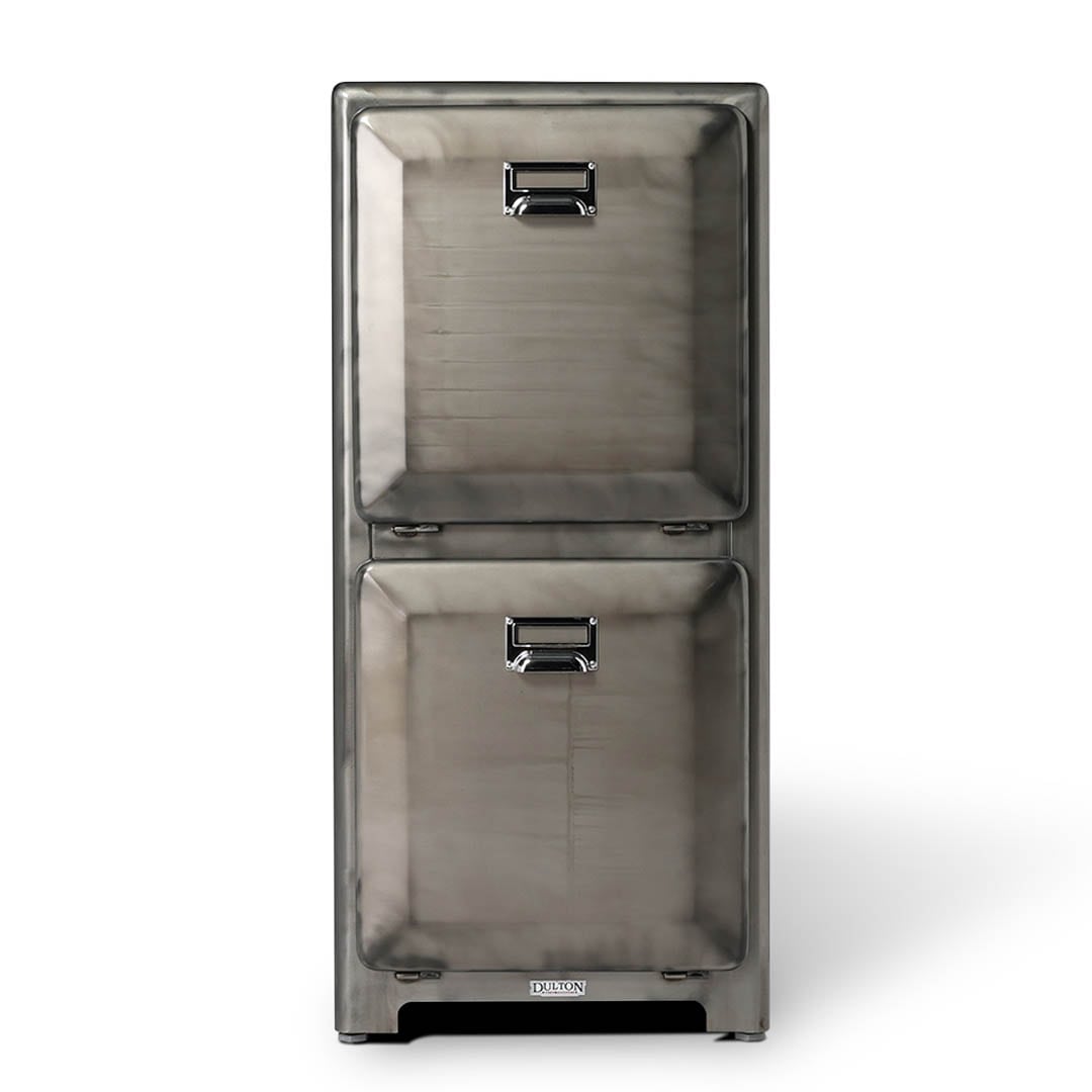 DULTON ONLINE SHOP | TRASH CAN DOUBLE DECKER RAW(RAW): ホーム用品