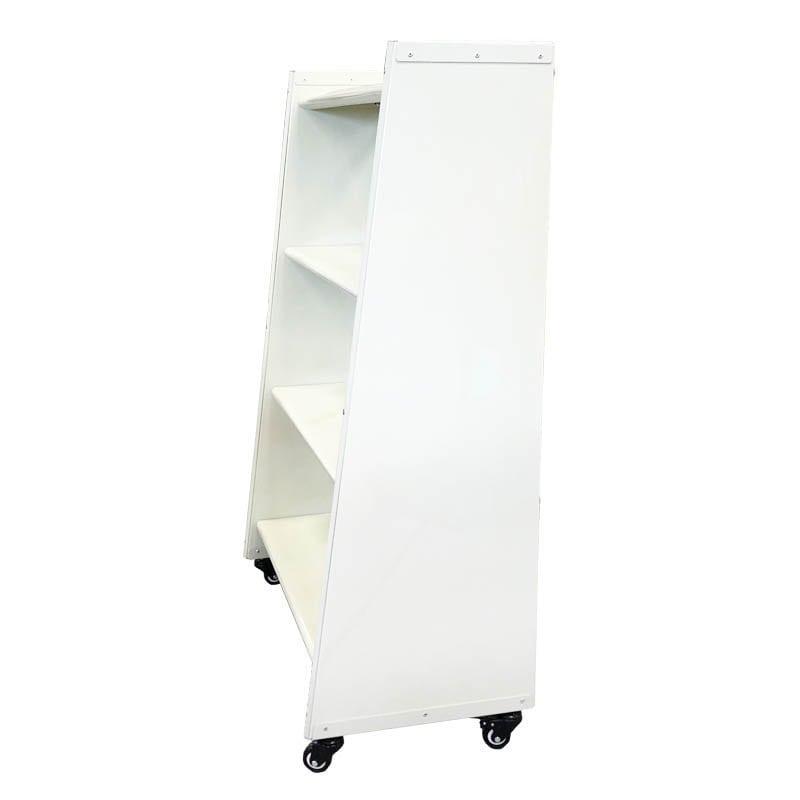 DULTON ONLINE SHOP | 4 TIER TAPERED METAL SHELF IVORY(IVORY 