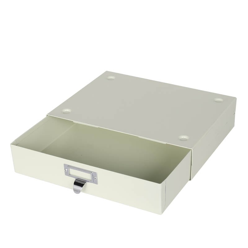 STACKABLE DRAWER HORIZONTAL IVORY