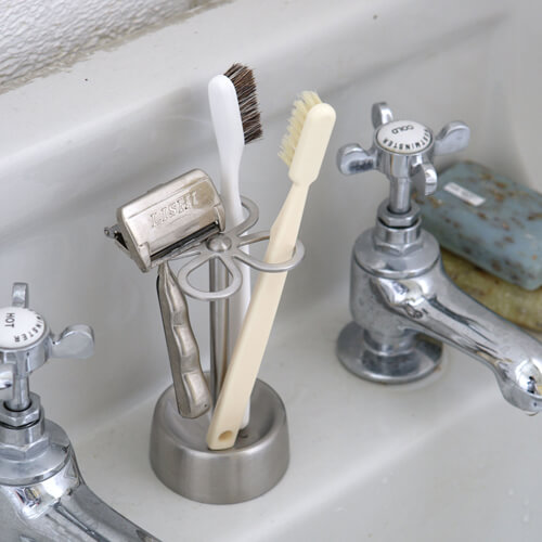 DULTON ONLINE SHOP | 4 HOLES TOOTHBRUSH HOLDER MIRROR FINISH