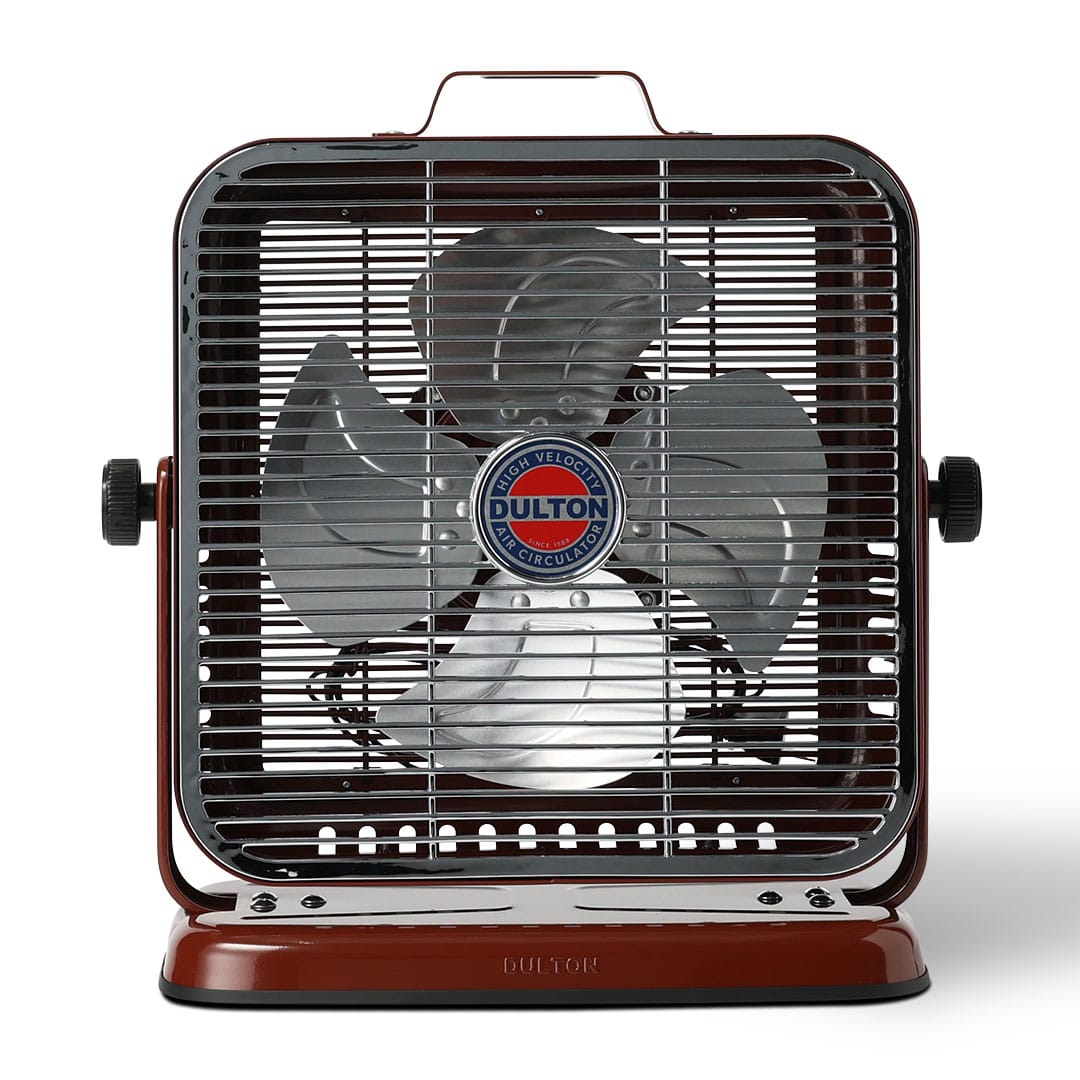 DULTON ONLINE SHOP | AIR CIRCULATOR BRICK BROWN/CHROME(BRICK BROWN