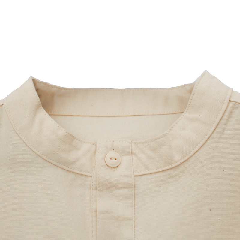 DULTON ONLINE SHOP | DTN BAND COLLAR SHIRT NATURAL M(M NATURAL): その他