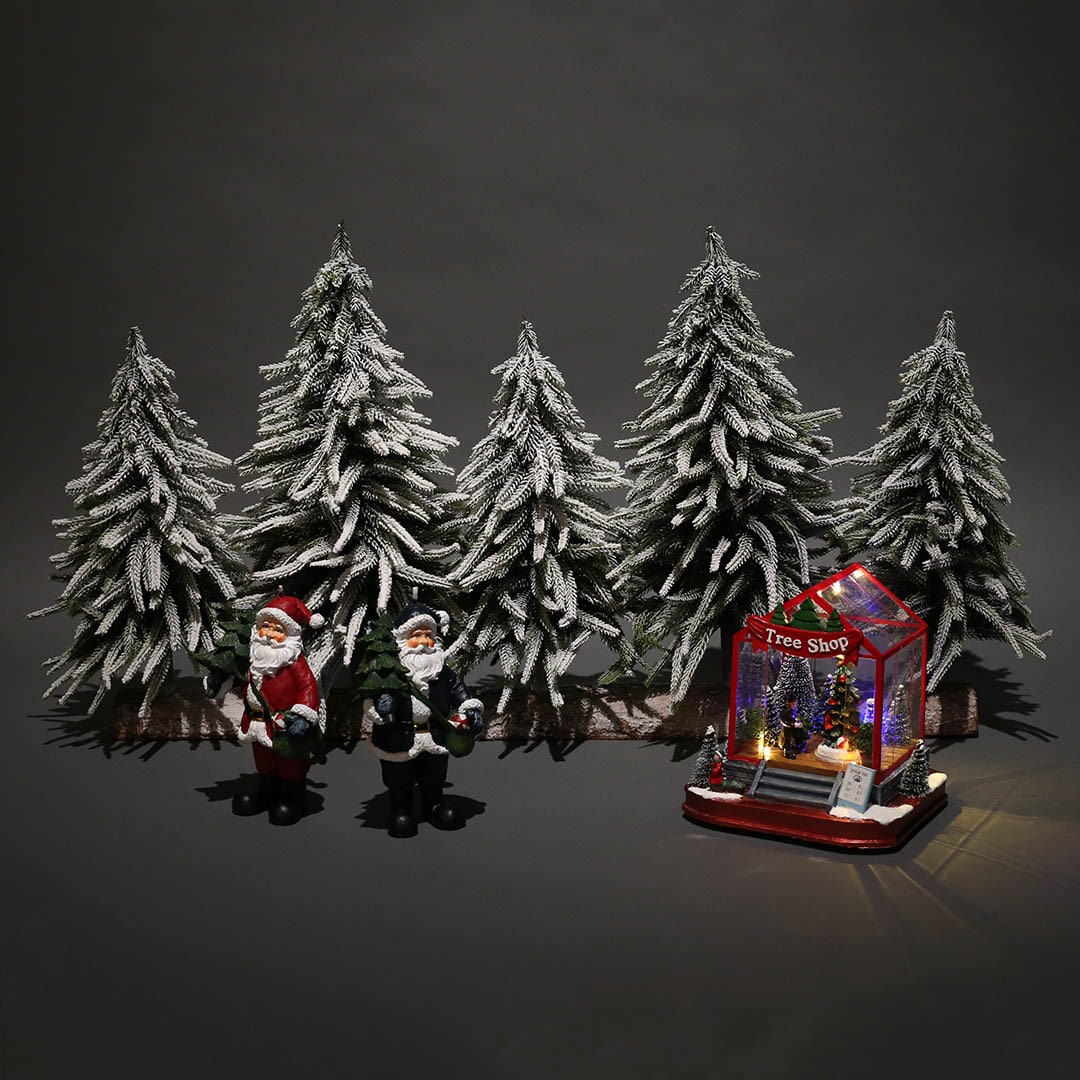 EVERGREEN SNOW FOREST 5 LINE M