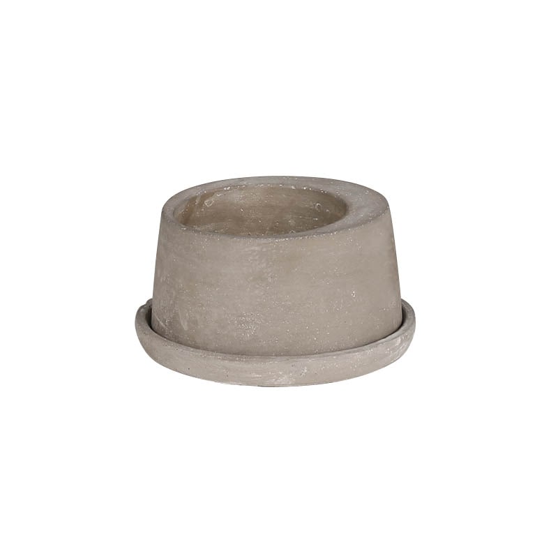 CEMENT POT OVAL
