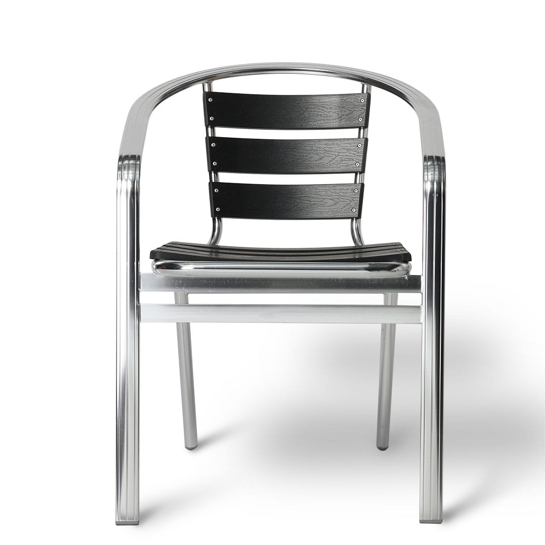 DULTON ONLINE SHOP | ALUMINUM CAFE CHAIR BLACK: 家具