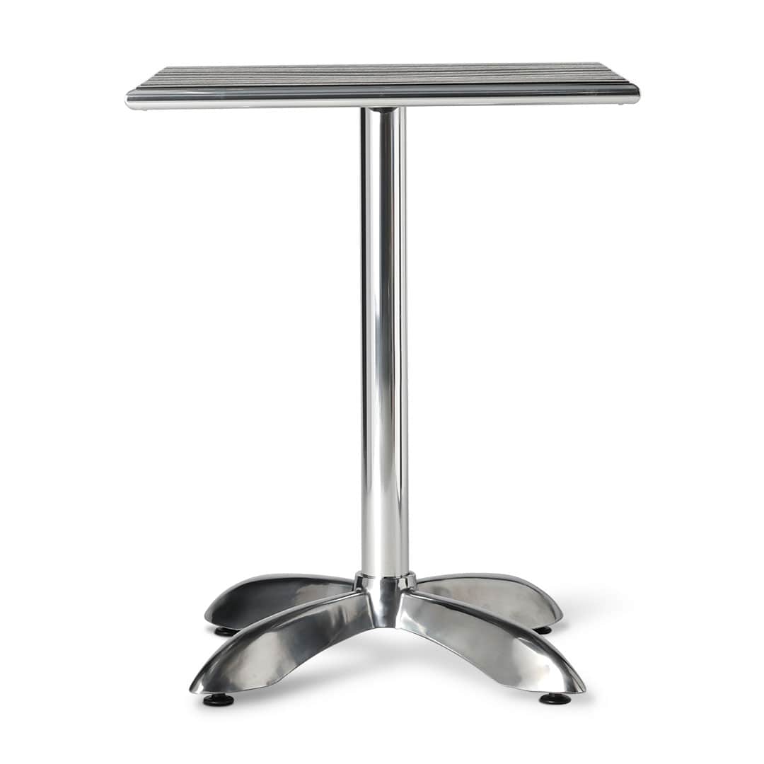 DULTON ONLINE SHOP | ALUMINUM CAFE TABLE SQUARE BLACK(BLACK): 家具