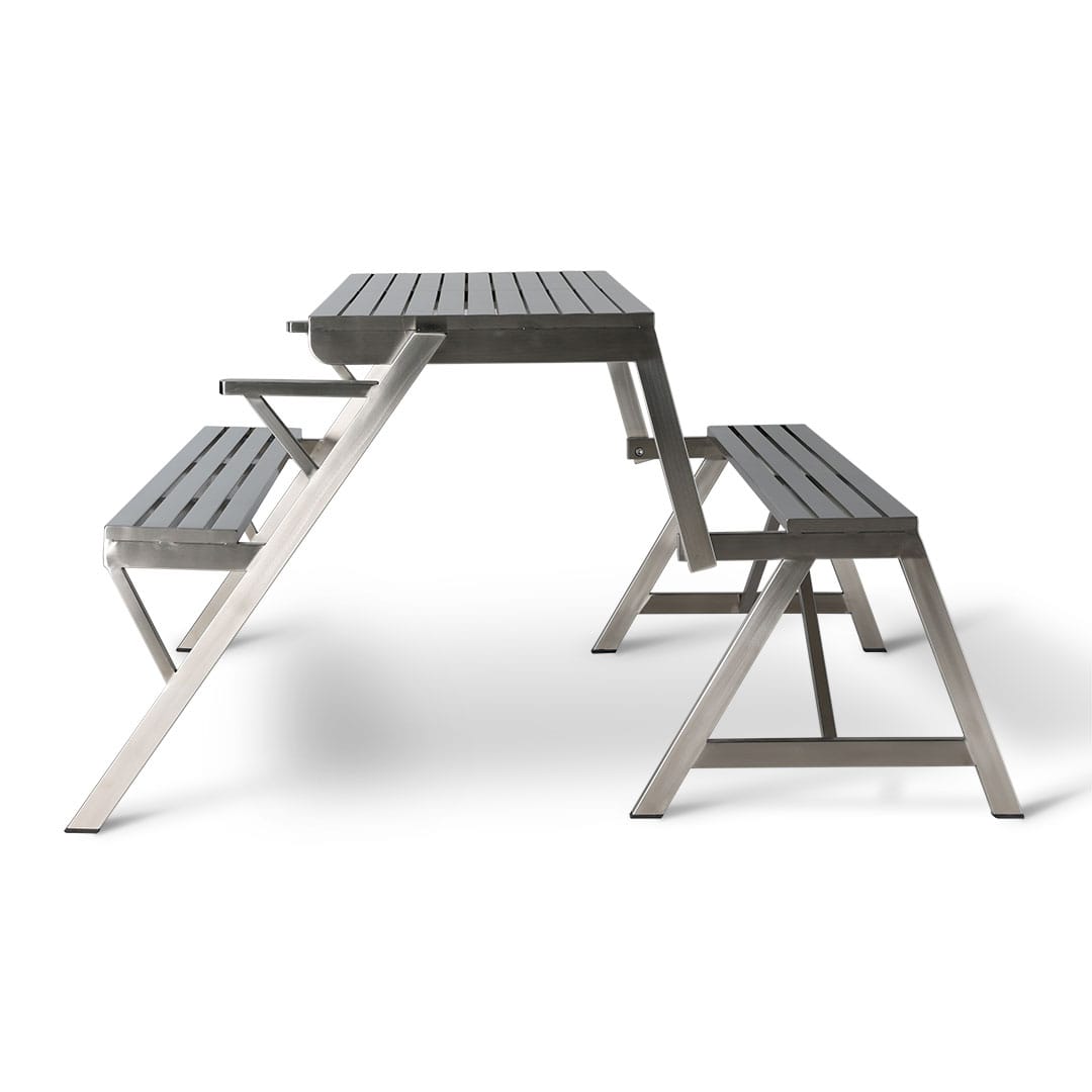DULTON ONLINE SHOP | STAINLESS TABLE & BENCH DOUBLE(STAINLESS): 家具
