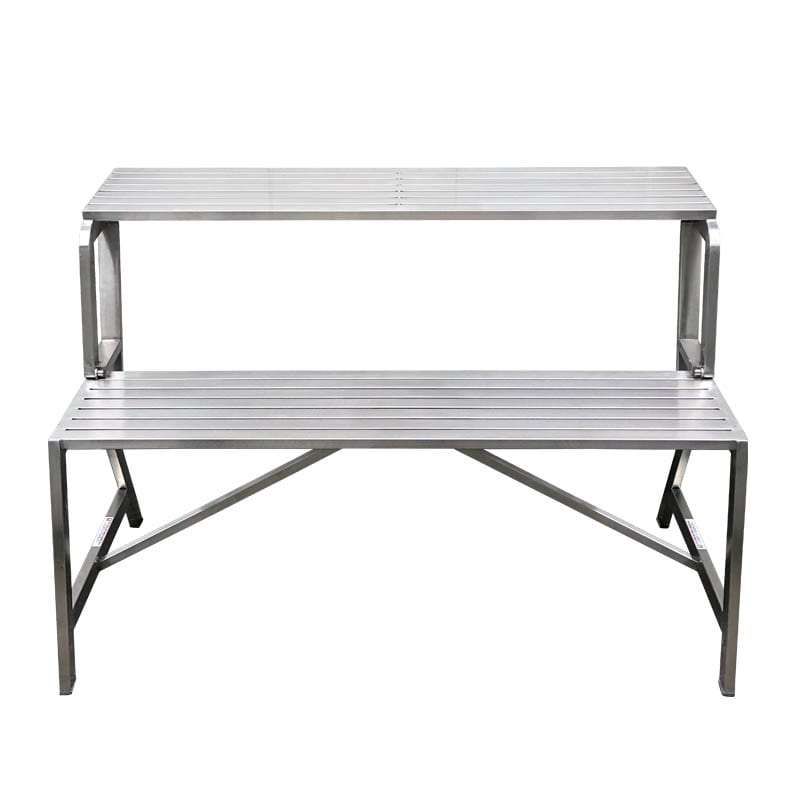 SS TABLE & BENCH ONE SIDE DOUBLE