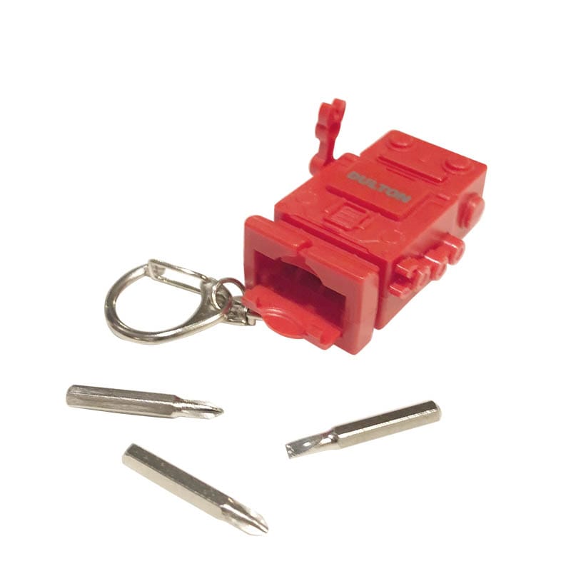 TOOL KEY CHAIN ''ROBOT'' RED