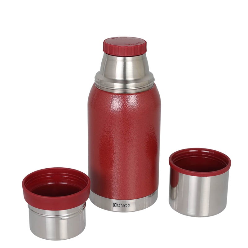 VACUUM BOTTLE DOUBLE CUP RED