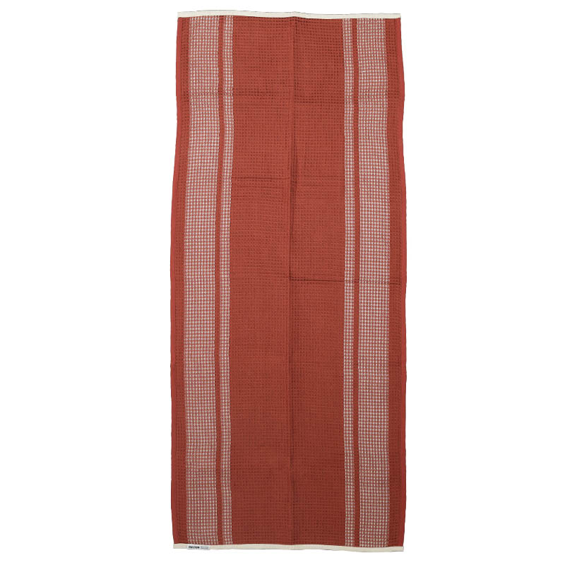 WAFFLE INDIE TOWEL RED