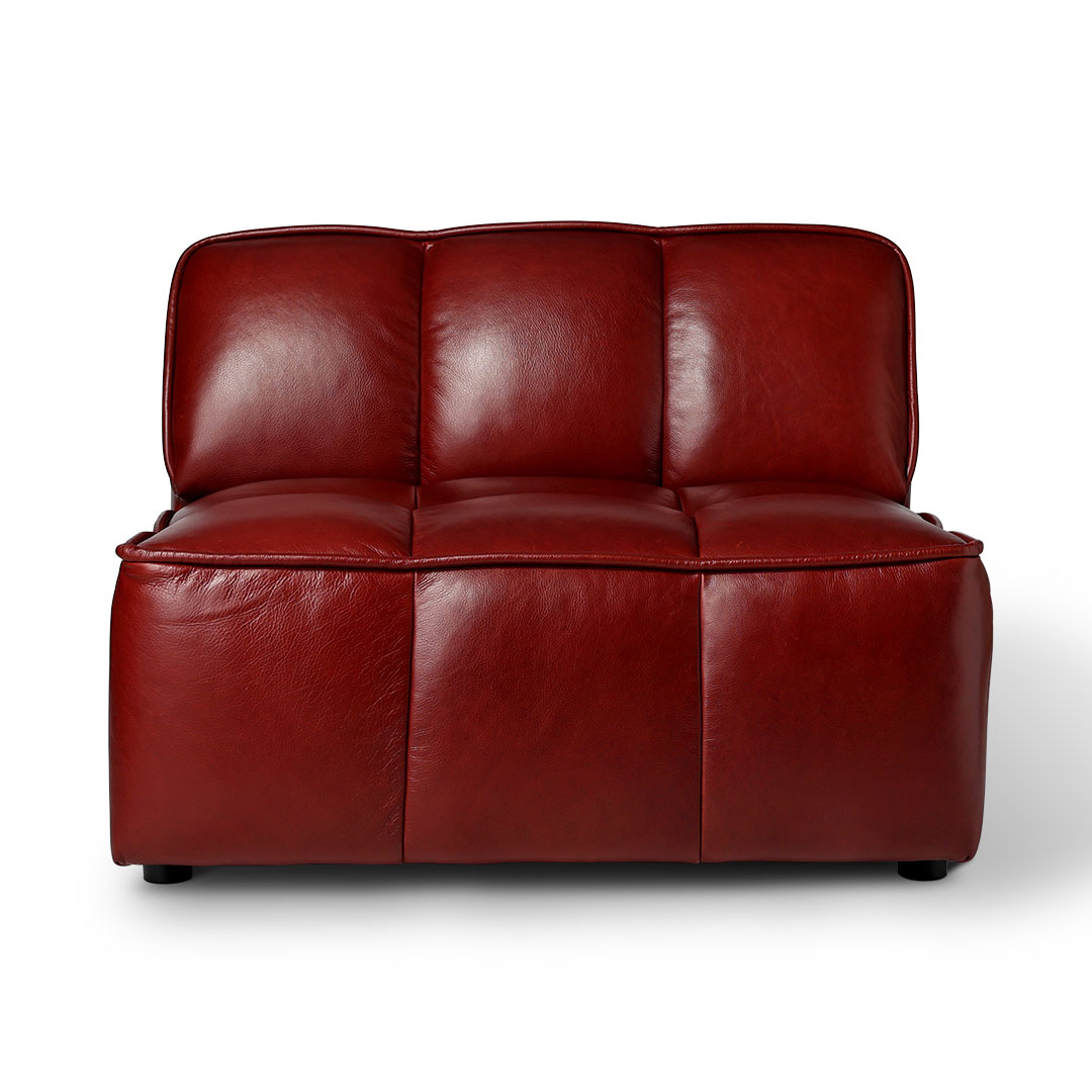 DULTON ONLINE SHOP | MODULE LEATHER SOFA ARM LESS(ARM LESS): 家具