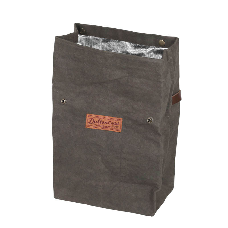 WAX CANVAS LUNCH BAG OLIVE