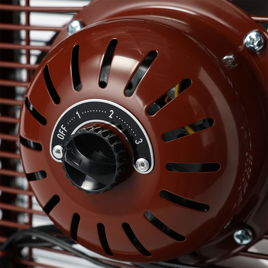 DULTON ONLINE SHOP | AIR CIRCULATOR BRICK BROWN/CHROME(BRICK BROWN