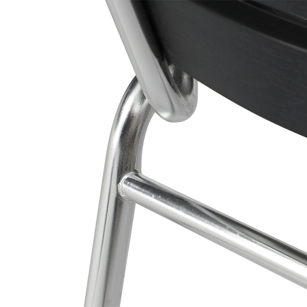 DULTON ONLINE SHOP | ALUMINUM CAFE CHAIR BLACK: 家具