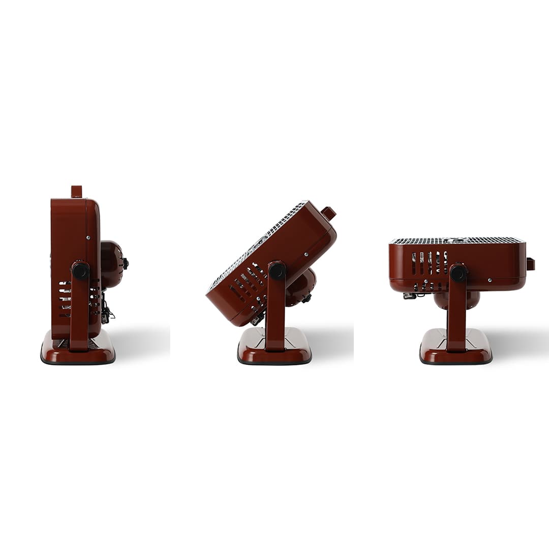 DULTON ダルトン 2025年製 エアーサーキュレーター ブリックブラウン DULTON ONLINE SHOP | AIR CIRCULATOR BRICK BROWN/CHROME(BRICK BROWN