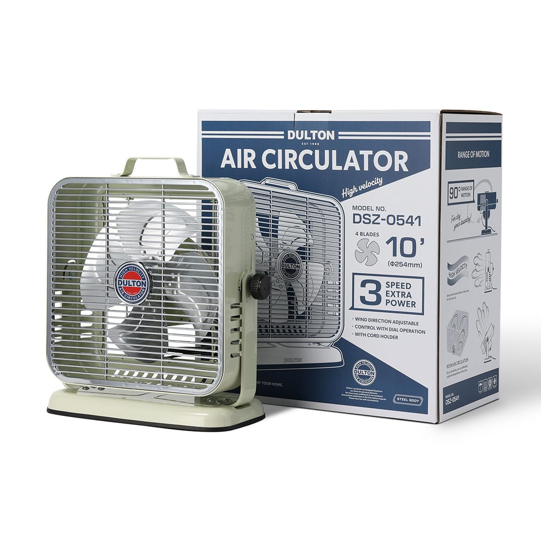 DULTON ONLINE SHOP | AIR CIRCULATOR IVORY/CHROME(IVORY/CHROME): 家具
