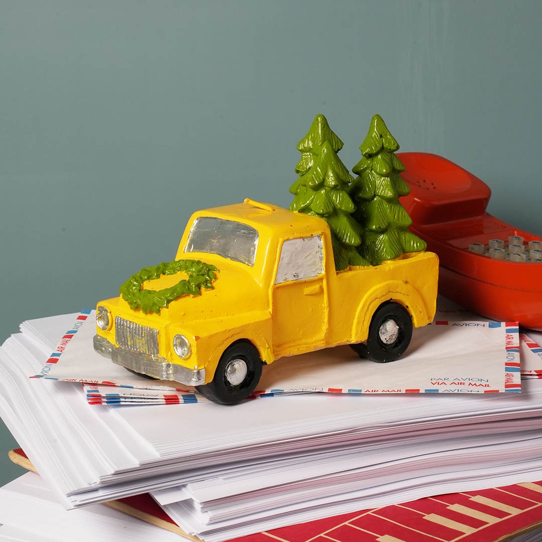 CRAFT CANDLE MERRY BIG TRUCK
