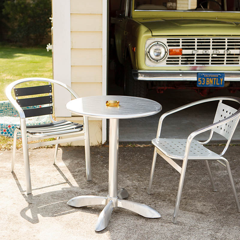 DULTON ALUMINUM ROUND TABLE 60　ラウンド テーブル DULTON ONLINE SHOP | ALUMINUM ROUND TABLE 60: 家具