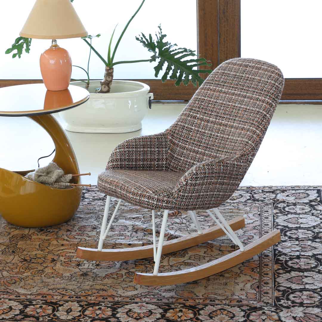 DULTON ONLINE SHOP | ROCKING CHAIR S TWEED ORANGE(TWEED ORANGE): 家具