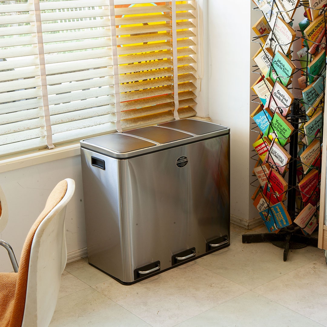 DULTON 3 COMPARTMENT BIN 54 ゴミ箱 DULTON ONLINE SHOP | 3 COMPARTMENT BIN 54(54L): ホーム用品
