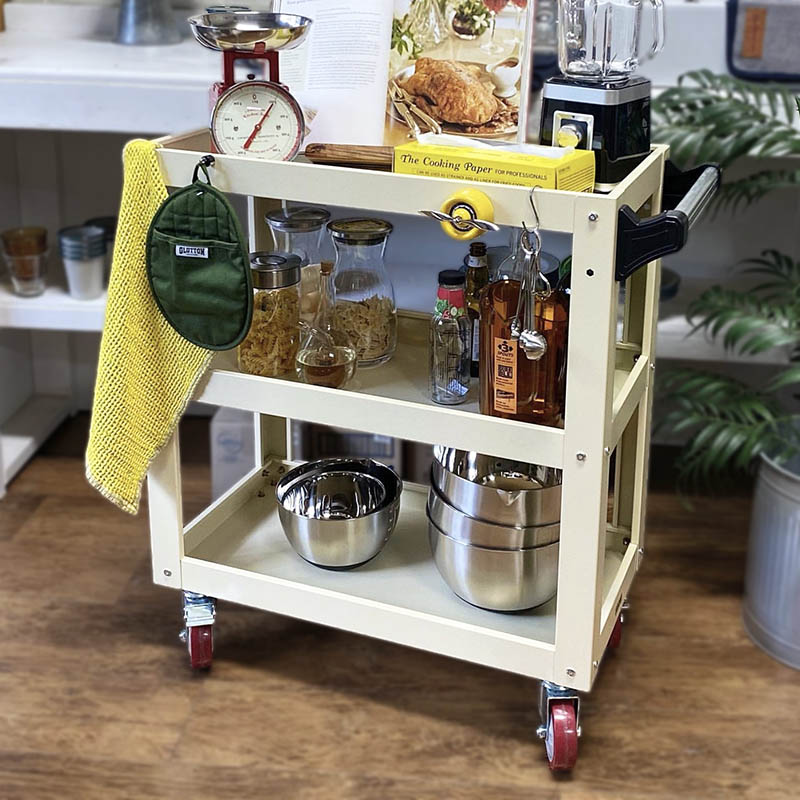 DULTON ONLINE SHOP | METAL TOOL CART IVORY(IVORY): 家具