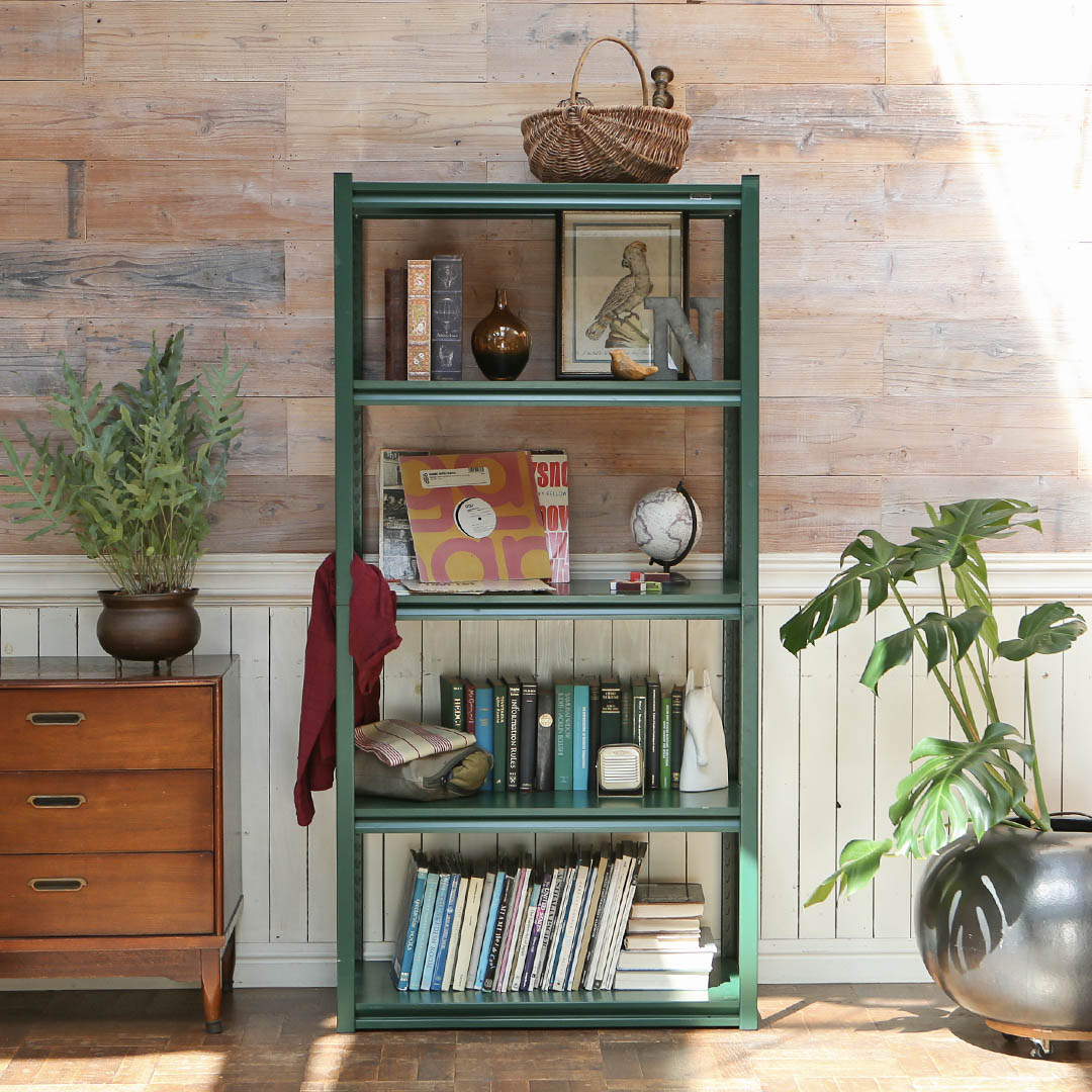 DULTON ONLINE SHOP | STEEL SHELF 5 LAYER DARK GREEN(5 LAYER DARK