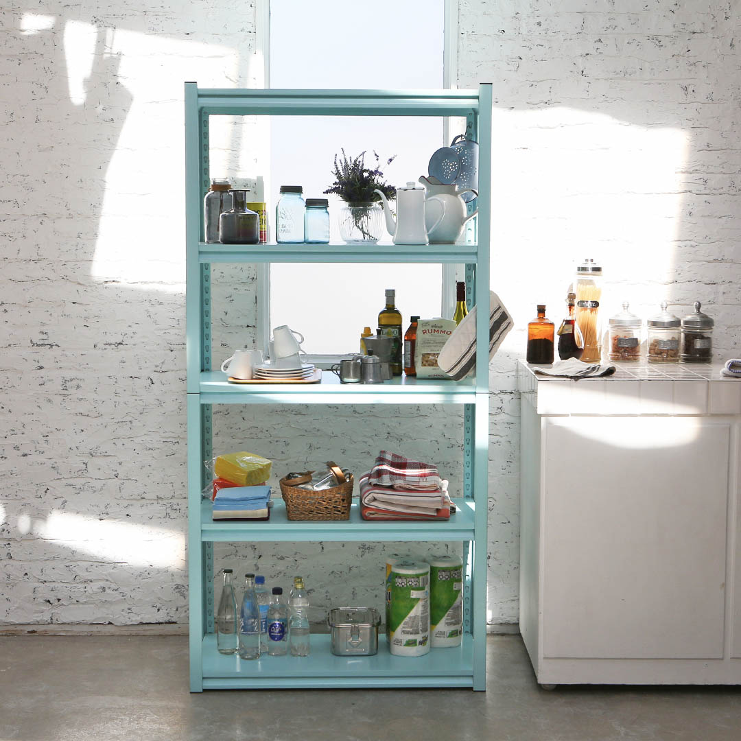 DULTON ONLINE SHOP | STEEL SHELF 5 LAYER SAX BLUE(5 LAYER SAX BLUE