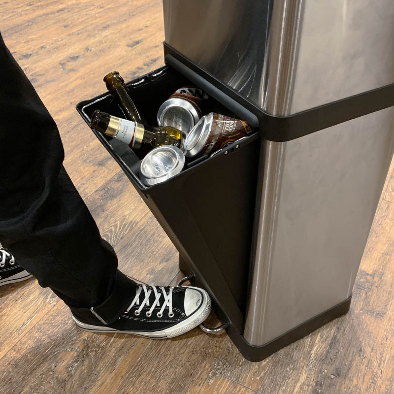DULTON ONLINE SHOP | 2 COMPARTMENT BIN 18_20(18_20L): ホーム用品