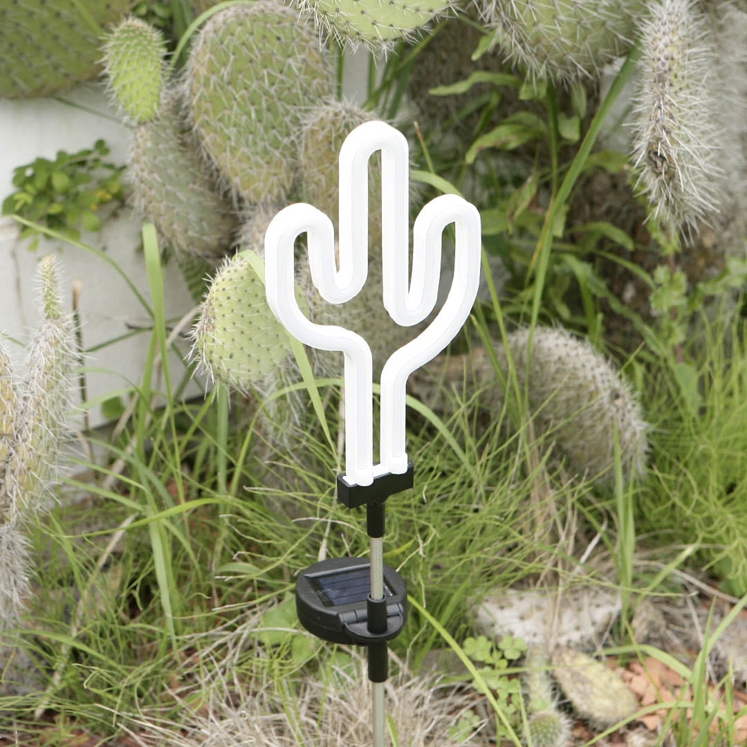 SOLAR NEON LIGHT CACTUS