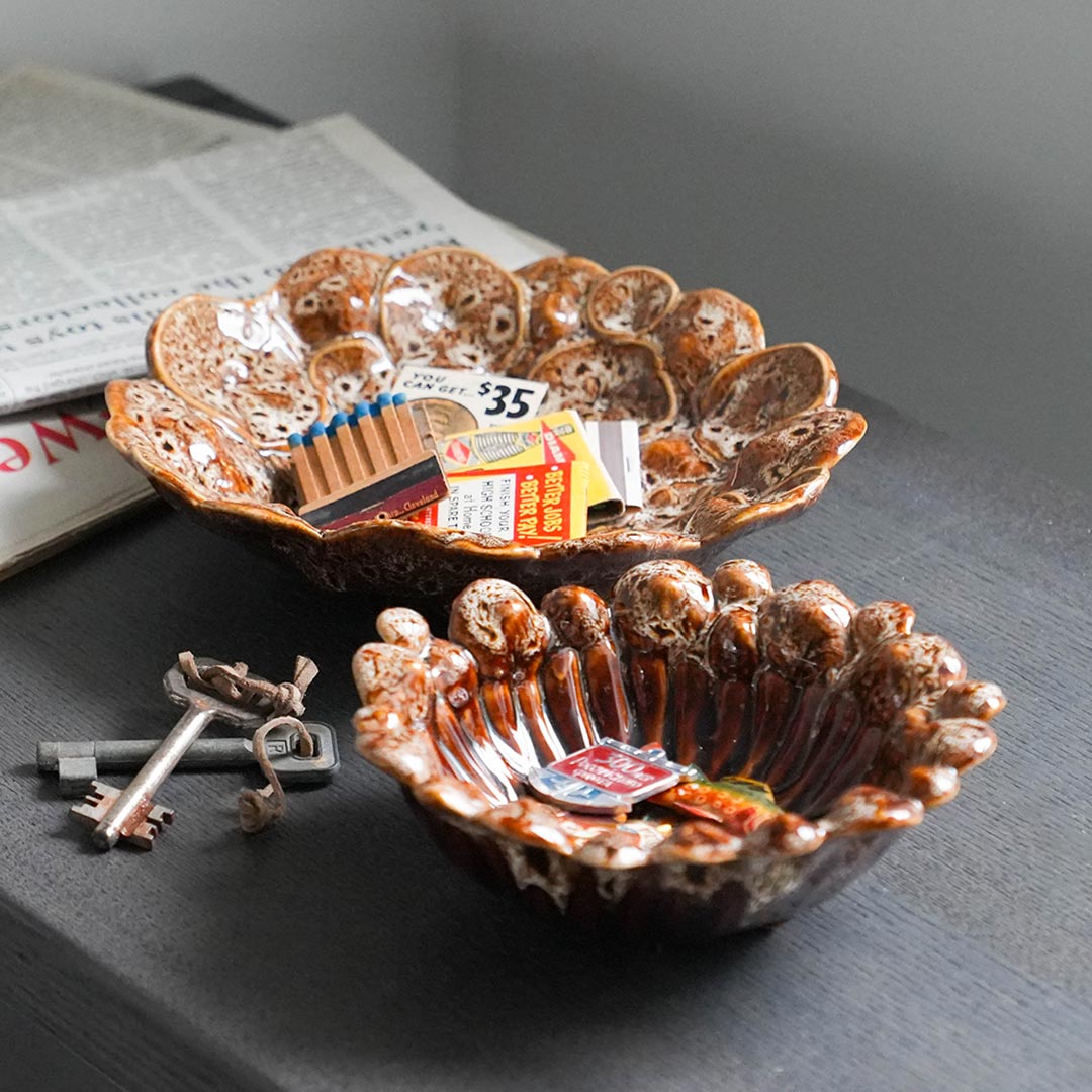DULTON ONLINE SHOP | BROWN BEECH DECOR BOWL(BROWN BEECH