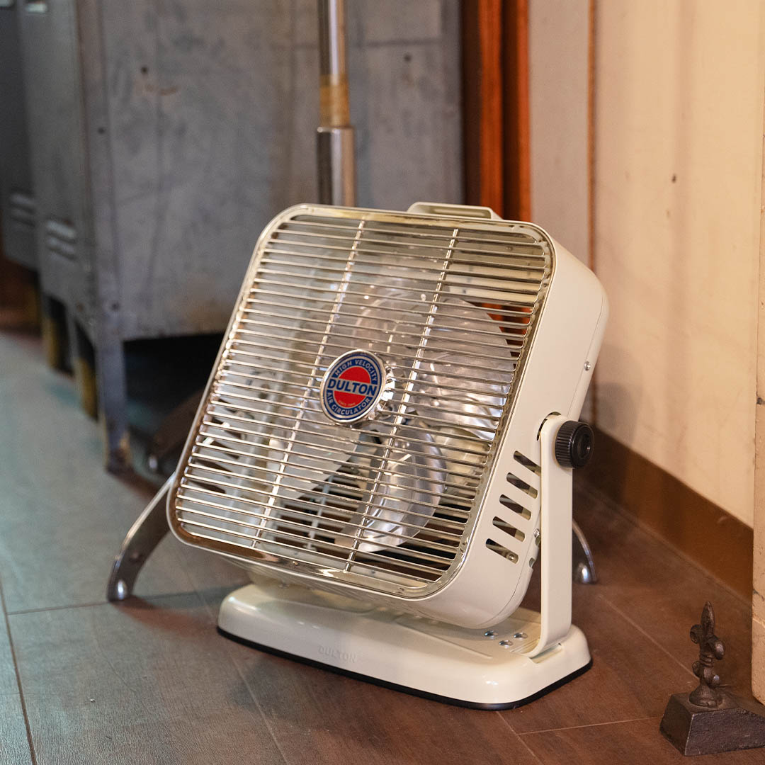 【433】DULTON エアー サーキュレーター AIR CIRCULATOR DULTON ONLINE SHOP | AIR CIRCULATOR IVORY/CHROME(IVORY/CHROME): 家具