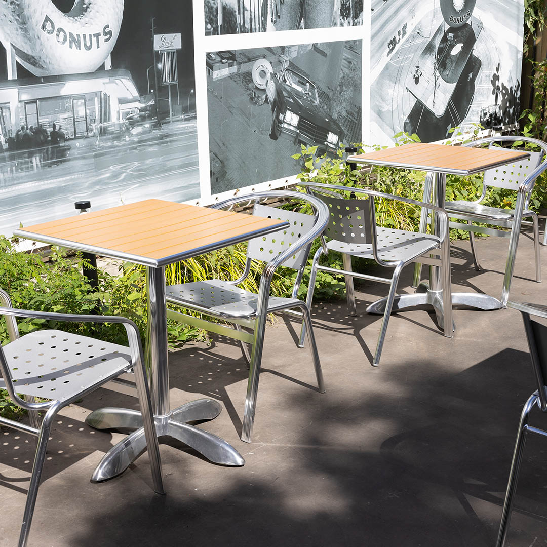 ダルトン　ALUMINUM CAFE CHAIR BLACK DULTON ONLINE SHOP | ALUMINUM CAFE CHAIR BLACK: 家具