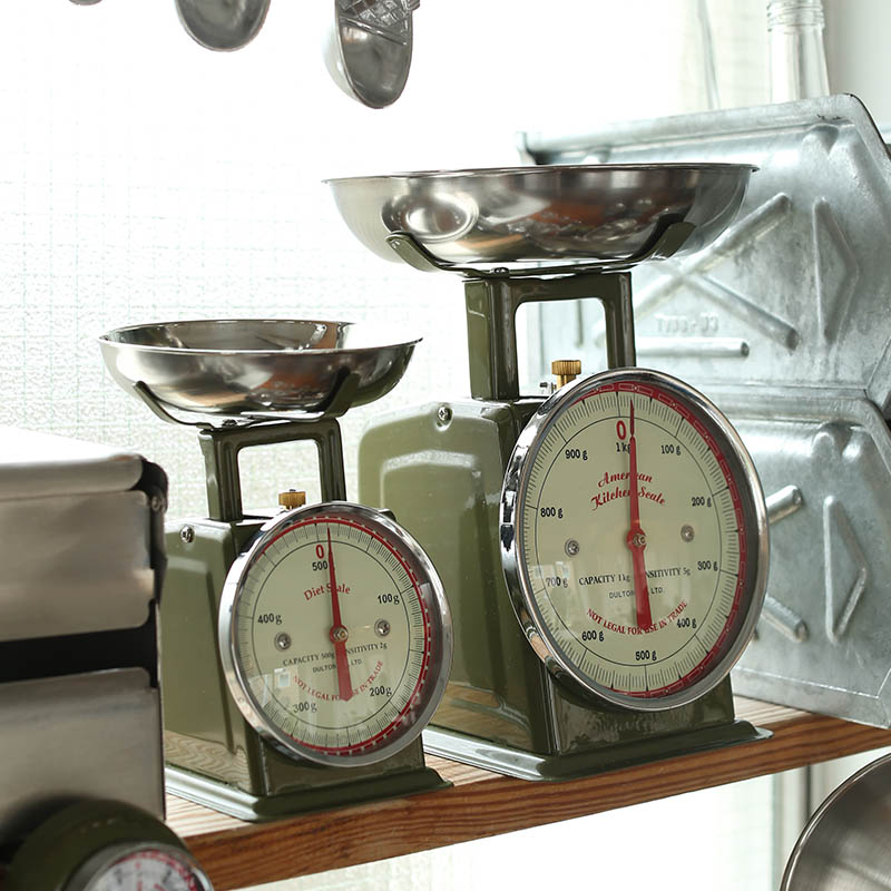 DULTON ONLINE SHOP | AMERICAN KITCHEN SCALE OLIVE DRAB(OLIVE