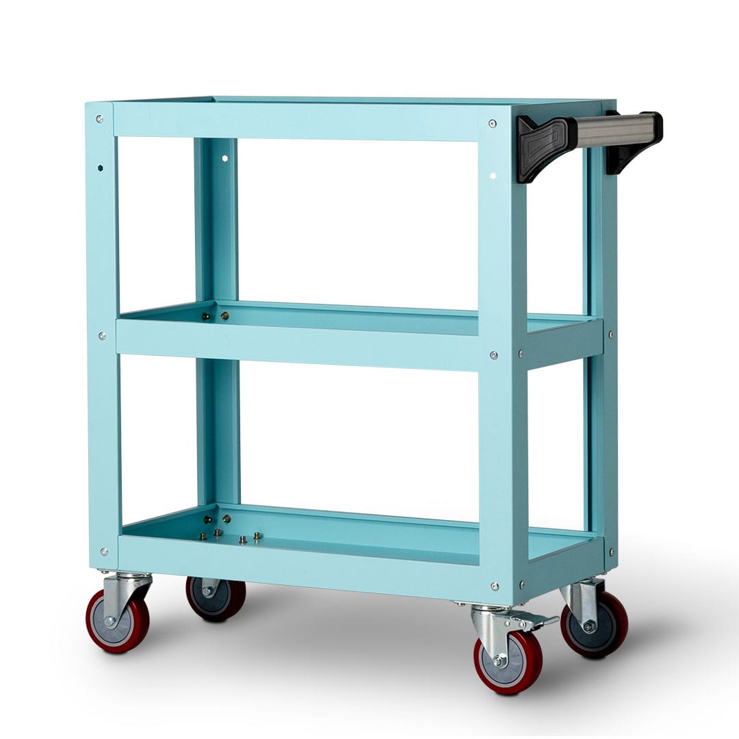 【Pina様限定】②メタル製　バースツール DULTON 高さ調整可能 DULTON ONLINE SHOP | METAL TOOL CART SAX BLUE(SAX BLUE): 家具