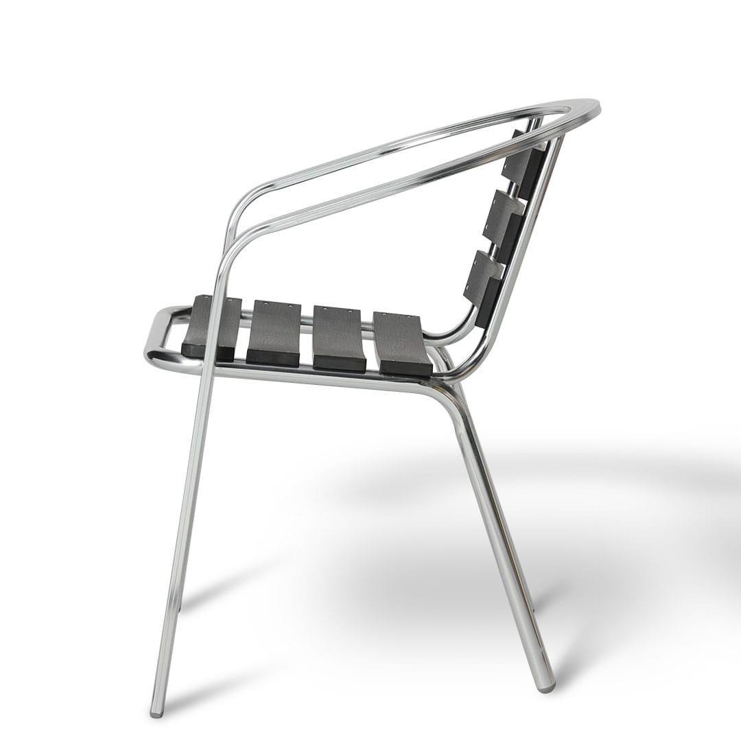DULTON ONLINE SHOP | ALUMINUM CAFE CHAIR BLACK: 家具